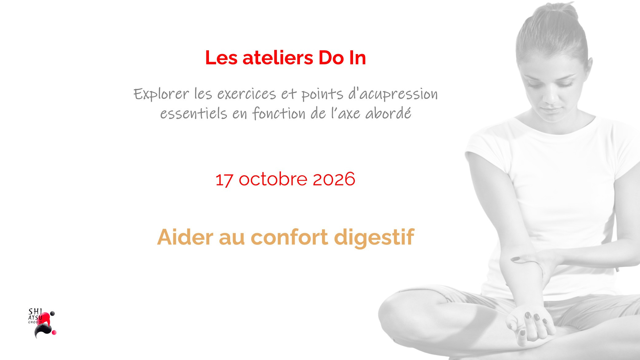 Atelier Do In : Aider au confort digestif avec CÃ©cile Chouly